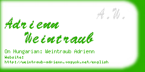 adrienn weintraub business card